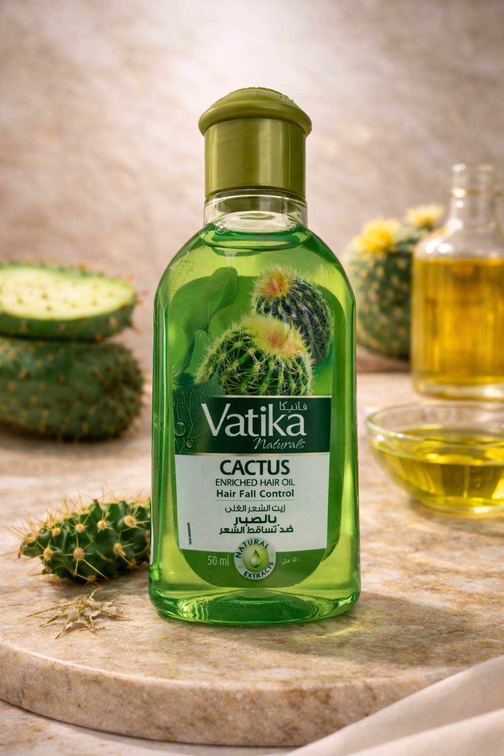 VATIKA CACTUS – Soin Hydratant et Revitalisant pour Cheveux